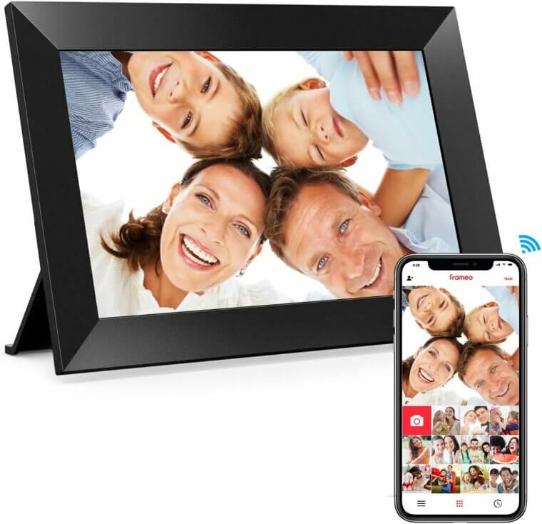 Experience Memories with Frameo Digital Frame - 32GB, HD Touch, WiFi! Don’t Miss the 29% Discount!