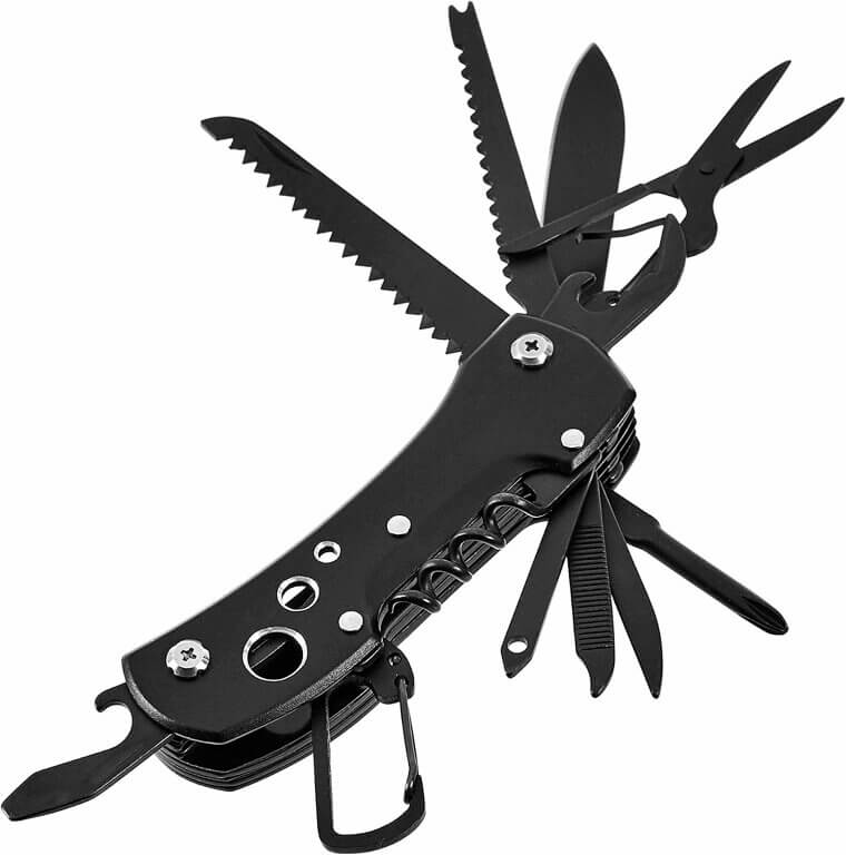 Be Adventure-Ready With 15-In-1 Multitool Knife - Now 9% Off! 