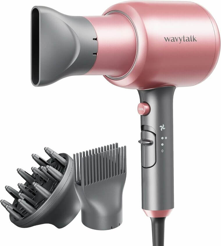 Experience Salon-Quality Results with Wavytalk Hair Dryer - Now 32% Off!