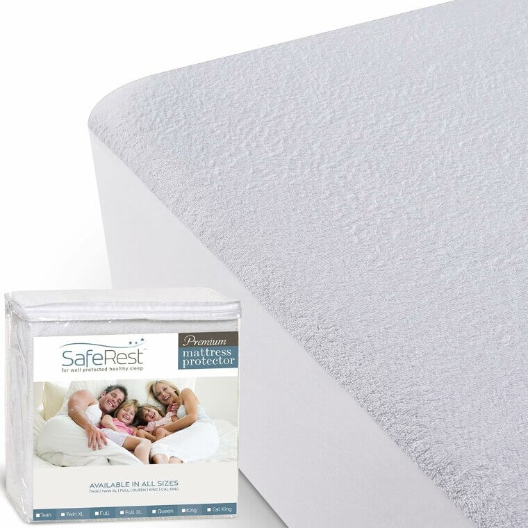 Protect Your Mattress With SafeRest Waterproof Protector - Enjoy 17% Off! 
