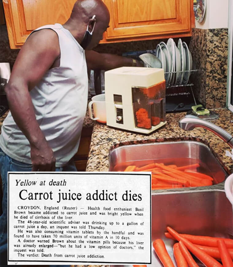 Carrot Juice Addiction Is Real and Dangerous