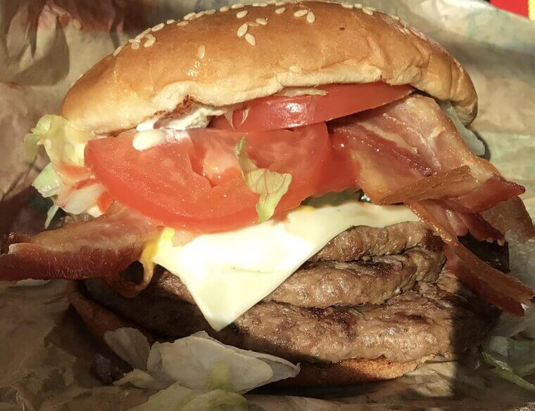 Triple Whopper Sandwich