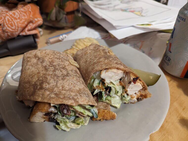 Chicken & Bacon Ranch Wrap