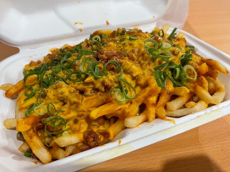 Nashville Hot Loaded Fries Bowl