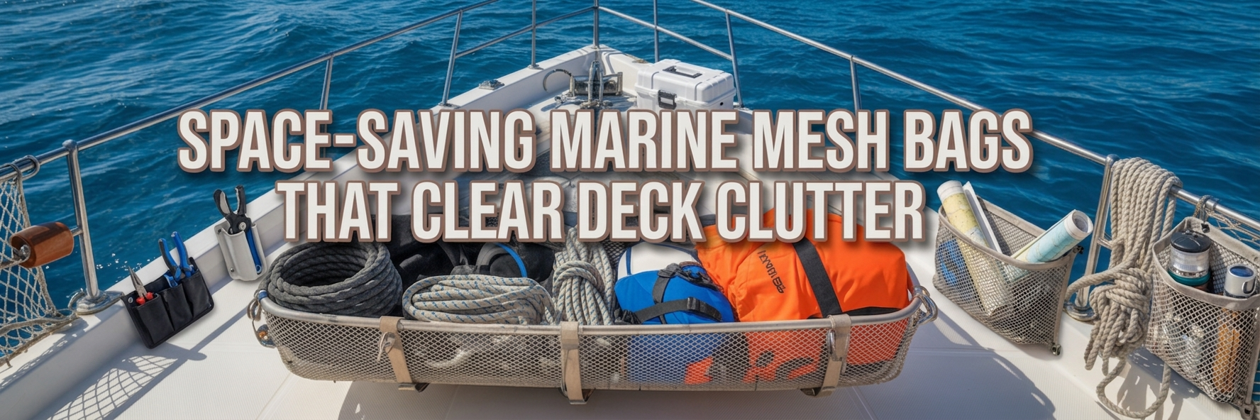 How One Mesh Bag Cleared the Whole Boat Deck