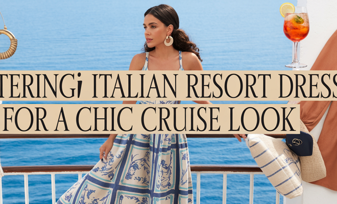 Flattering Italian Resort Dresses For A Chic Cruise Look