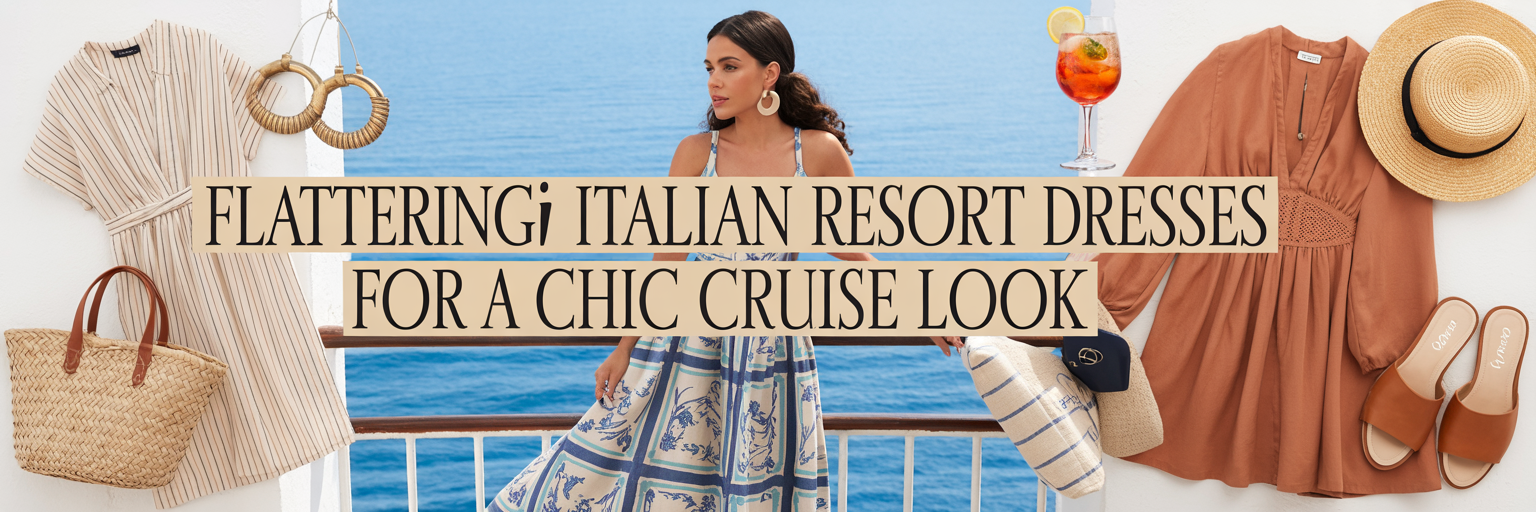 Flattering Italian Resort Dresses for a Chic Cruise Look