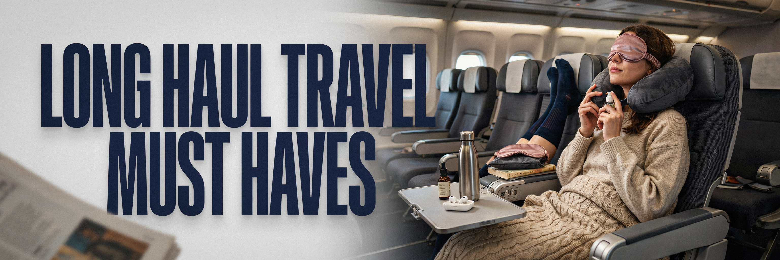 Long-Haul Travel Must-Haves for the Person Who Always Lands Sore and Puffy