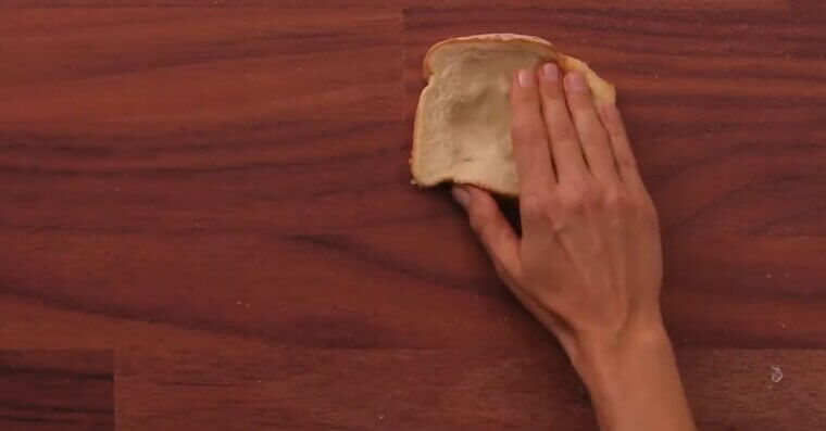 Use Bread to Pick Up Broken Glass