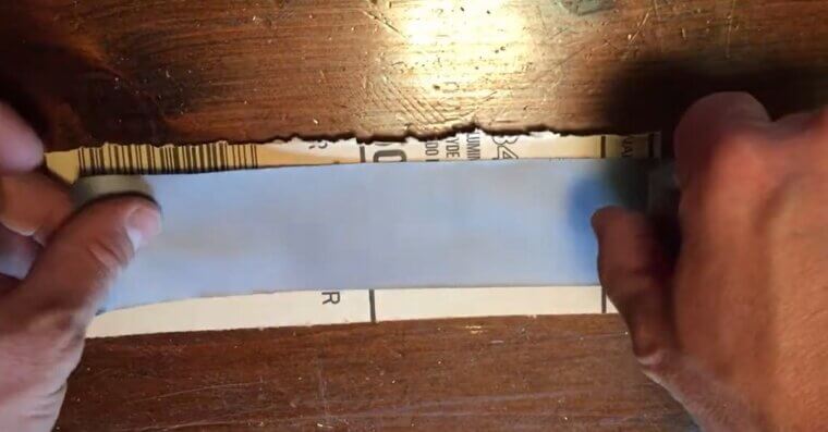 Reinforce Sandpaper With Duct Tape
