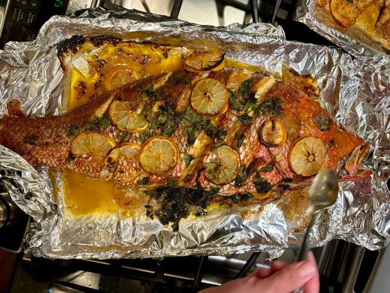 Cook Whole Fish Economically