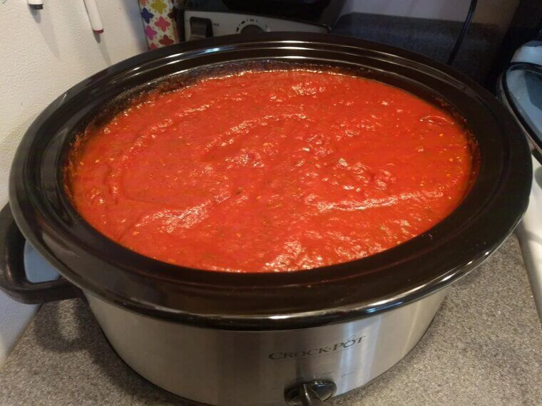 Large-Batch Pasta Sauce