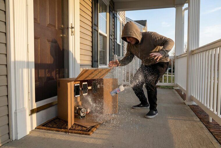 Porch Pirate Met a Glitter Bomb Engineer