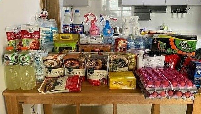 Het extreme quarantainezorgpakket van Zuid-Korea