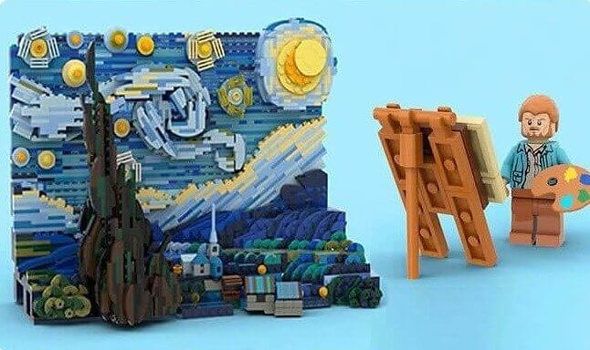 LEGO Van Gough's Sterrennacht