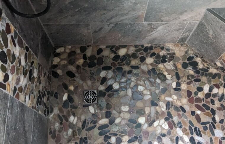 Pebble Shower Floors