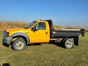 ​2006 Ford F-450 Single Cab Dump Truck: $12,000