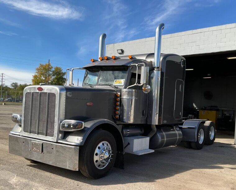 ​2008 Peterbilt 388 EGR: $75,000