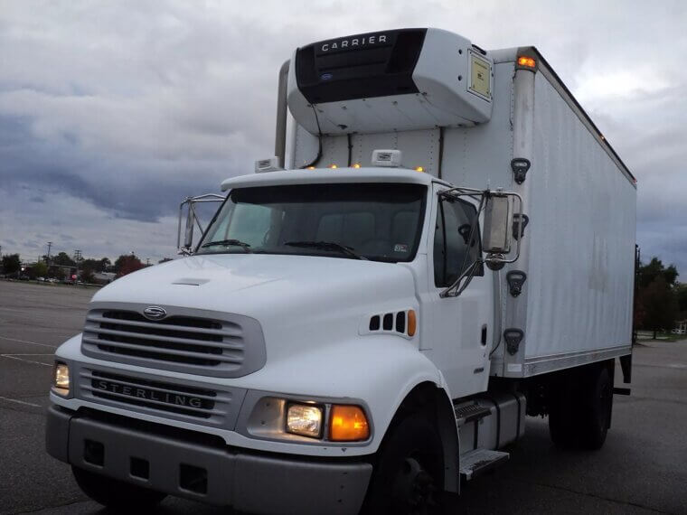 ​2009 Sterling Refrigerated Box Truck With Lift: $16,500