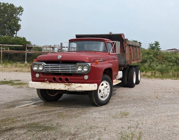 ​1959 Ford Dump Truck: $4,300