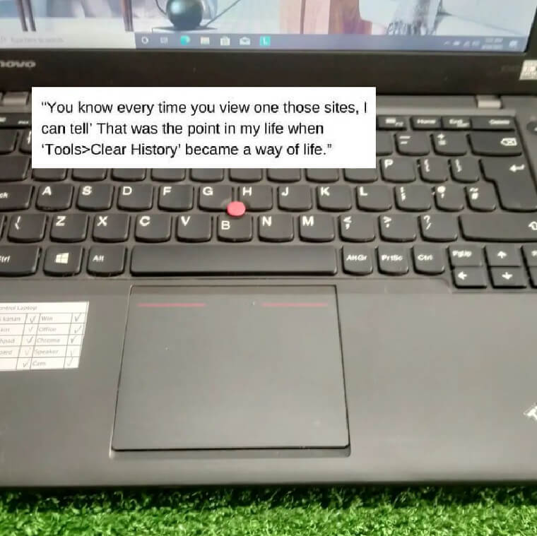 Reminder: Clear Browser History