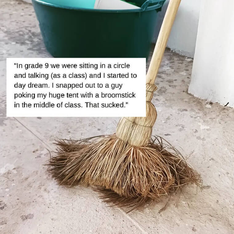 That's Not What You Use a Broomstick for