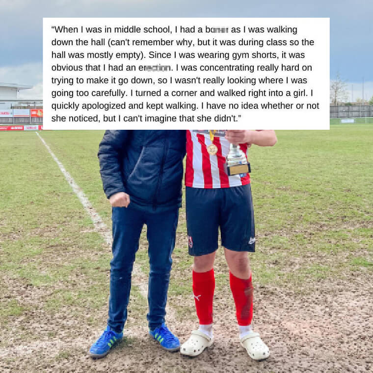 An Awkward Hallway Run-In