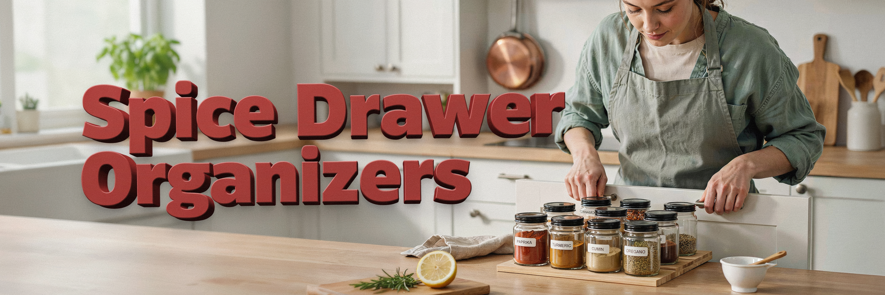 Spice Drawer Organizers for the Cook Who Can Never Find the Cumin
