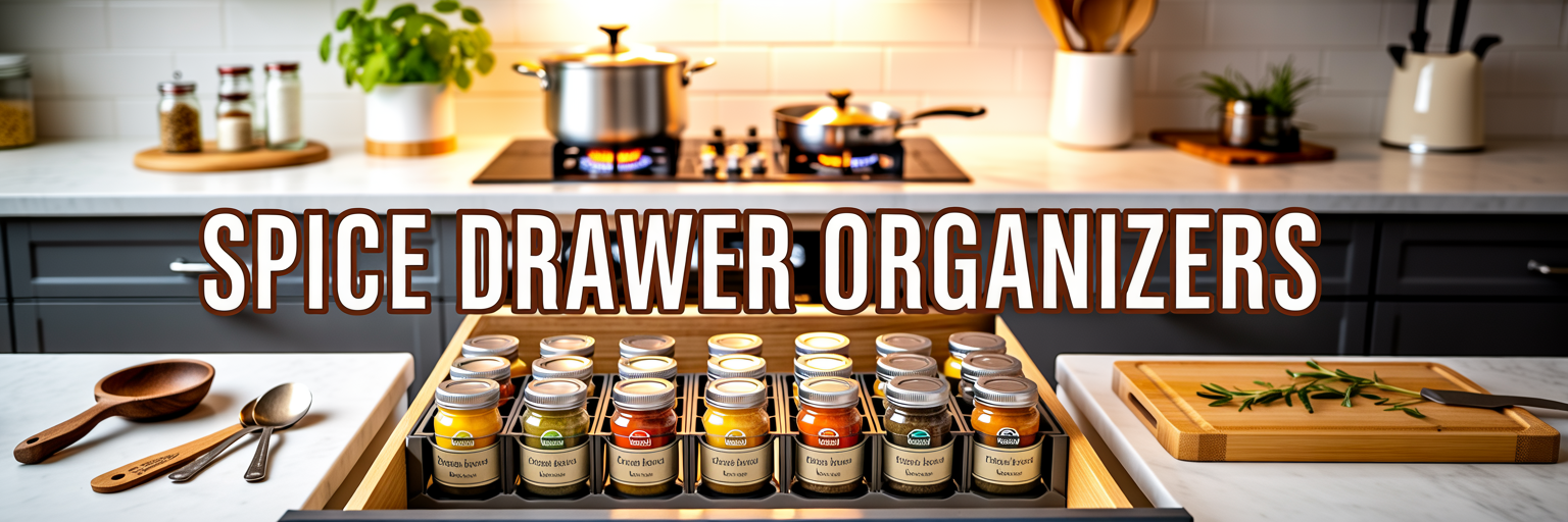 Spice Drawer Organizers for the Cook Who Can Never Find the Cumin