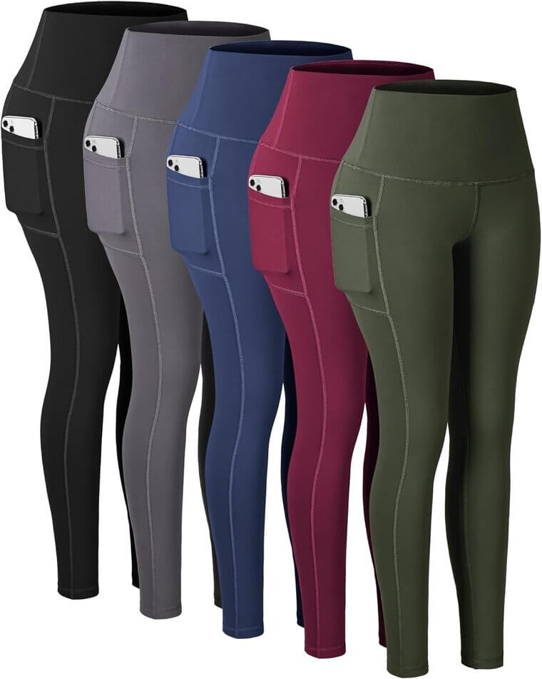 CHRLEISURE Leggings - High Waisted, Pockets & Tummy Control - Don’t Miss the 21% Discount!