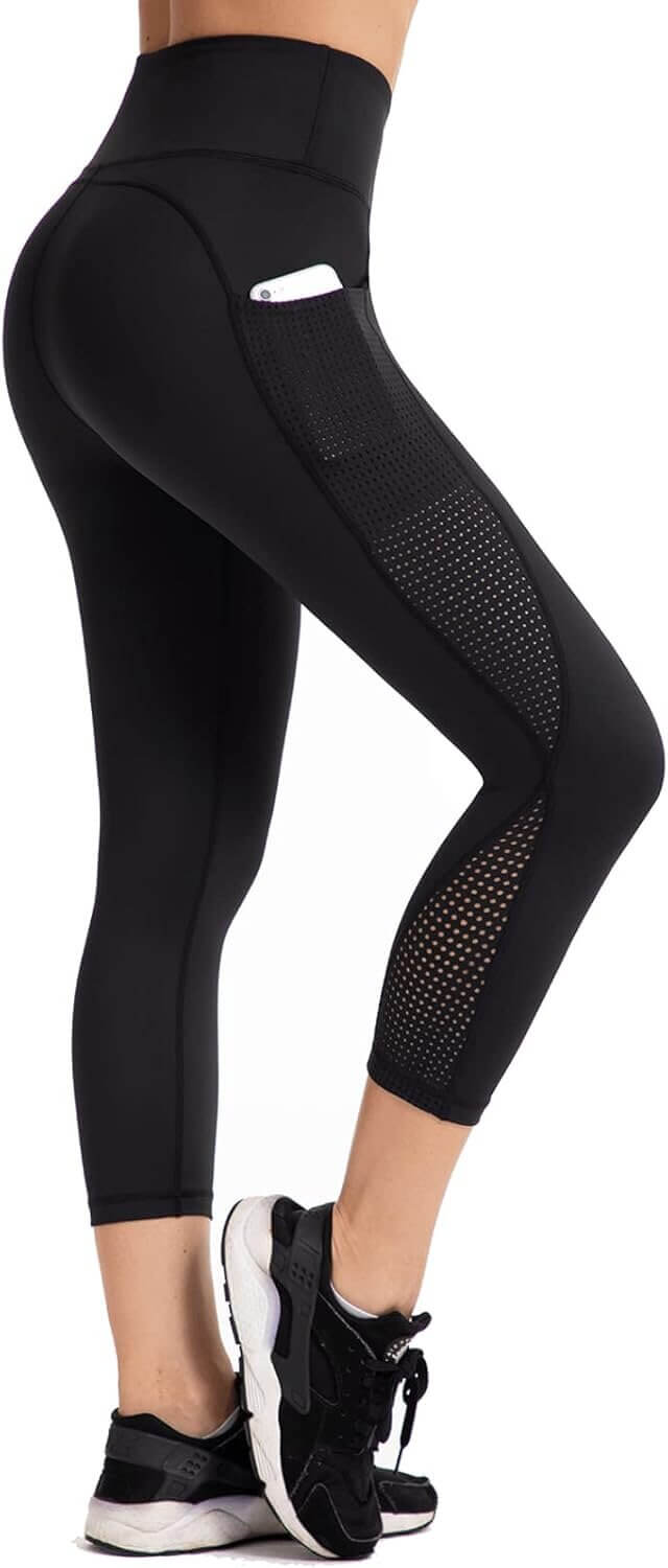 UURUN Leggings - High Waisted, Squat Proof, Pockets Galore!