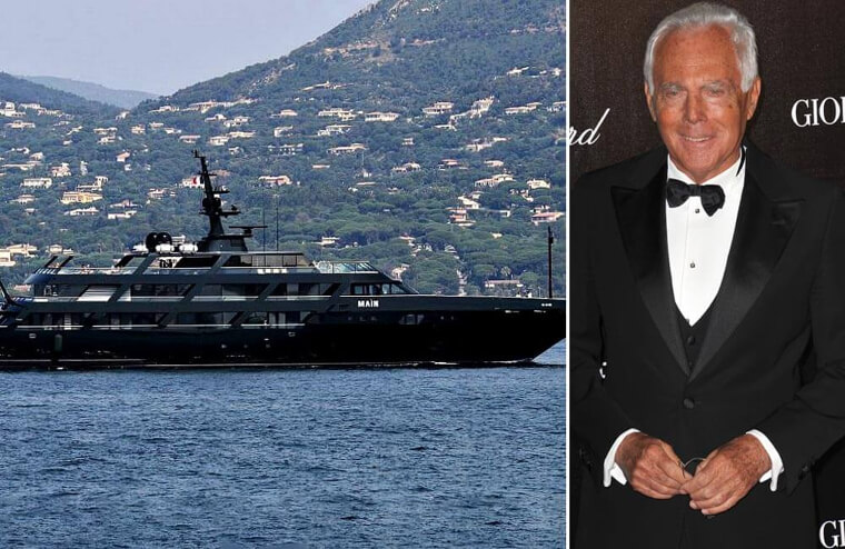 Giorgio Armani - 60 millones de dólares