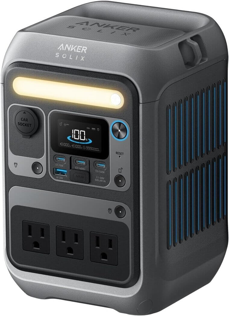 Anker SOLIX C300 - Reliable Power for Adventures & Emergencies - Now 28% Off!