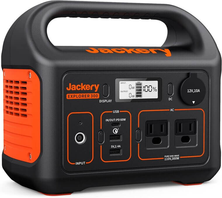 Jackery Explorer 300 - Portable Power for Outdoor Adventures - 31% Off!