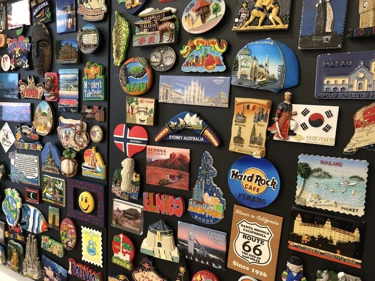 Souvenirs From Past Trips