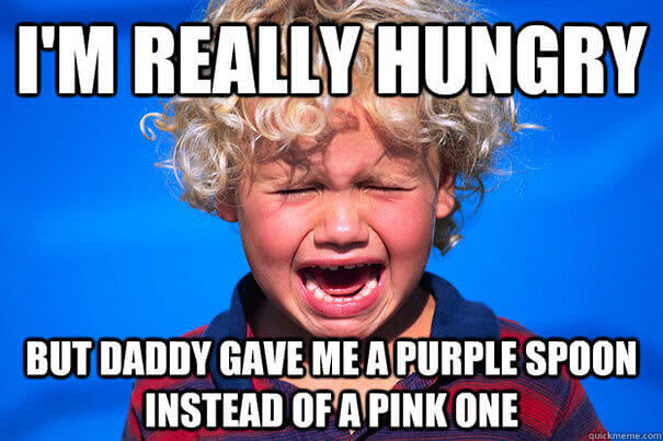 Tantrums Over Little Things