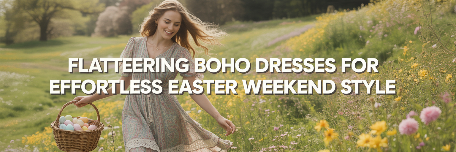 Flattering Boho Dresses for Effortless Easter Weekend Style