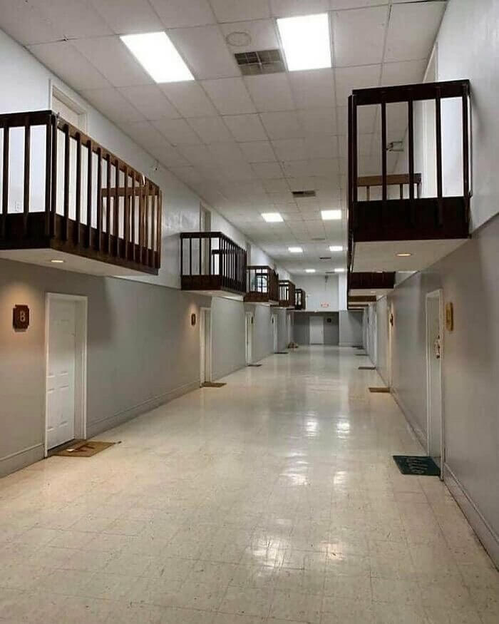An Apartment Complex Or A Converted Prison?