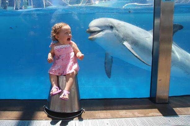 That's Not How Her Parents Imagined the Photo Op