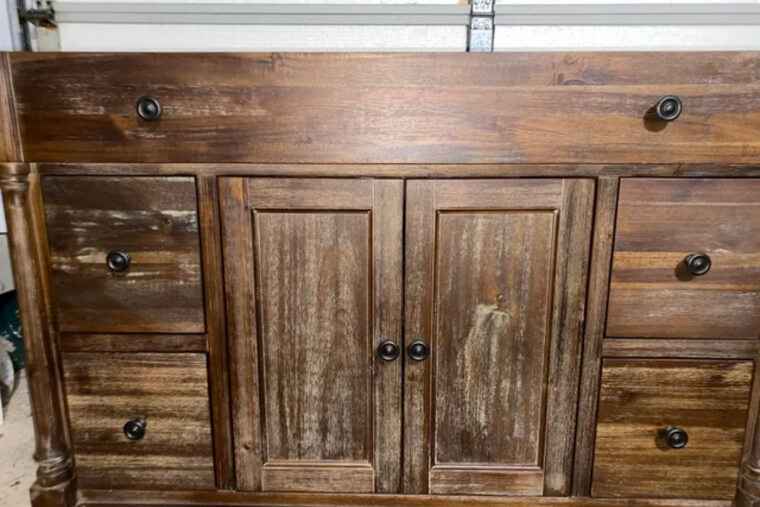 Overly Rustic or Distressed Finishes