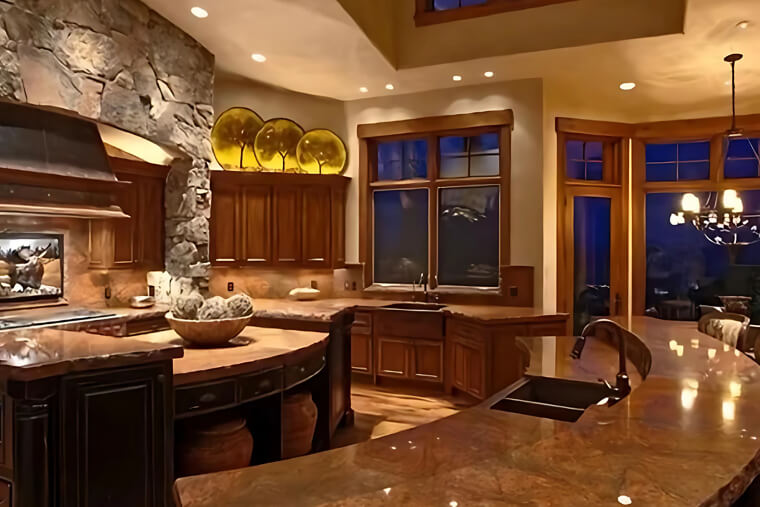 Faux Tuscan Kitchens
