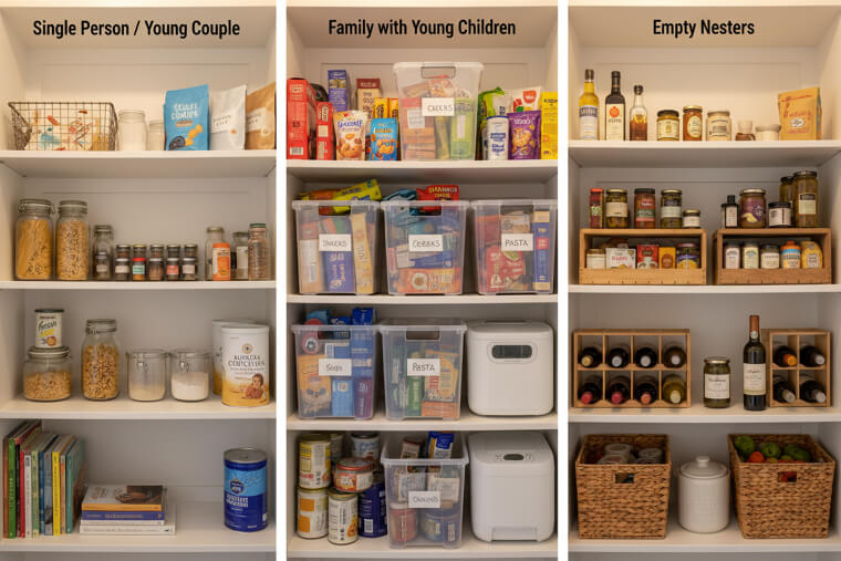 Why Your Pantry Organization Should Change With Your Life