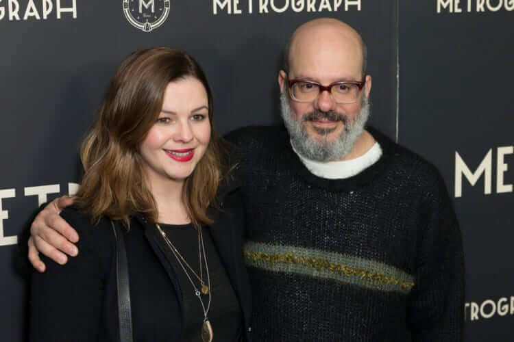 The Book Party "No-Go" That Became a Romance: Amber Tamblyn (24) and David Cross (43) - 19 Year Difference