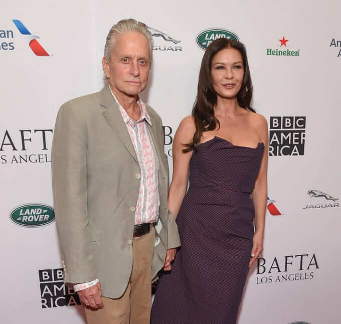 Sharing a Birthday and a 25-Year Age Difference: Michael Douglas (54) and Catherine Zeta-Jones (29)