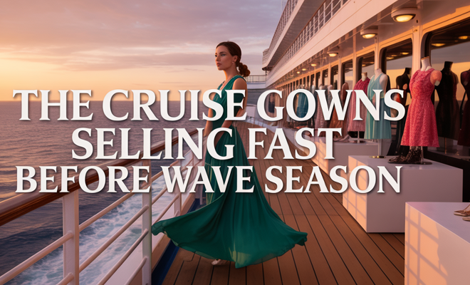 The Cruise Gowns Selling Fast Before Wave Season