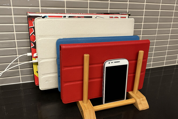 Garde tes tablettes et autres ordinateurs portables bien rangés