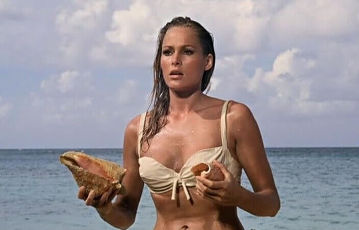 10. Honey Ryder Played by: Ursula Andress