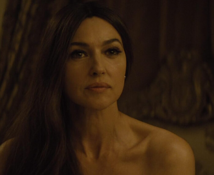 19. Lucia Sciarra Played by: Monica Bellucci