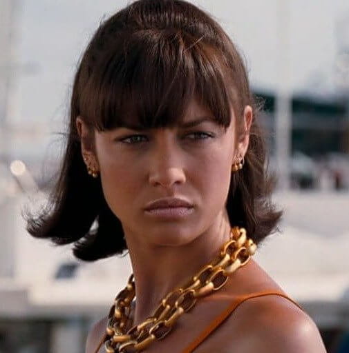 9. Camille Montes Played by: Olga Kurylenko
