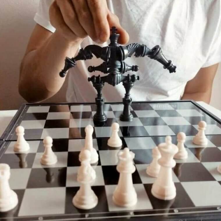 That Sinking Feeling When Your Opponent Unleashes the Ultimate Piece: Chesstimus Prime